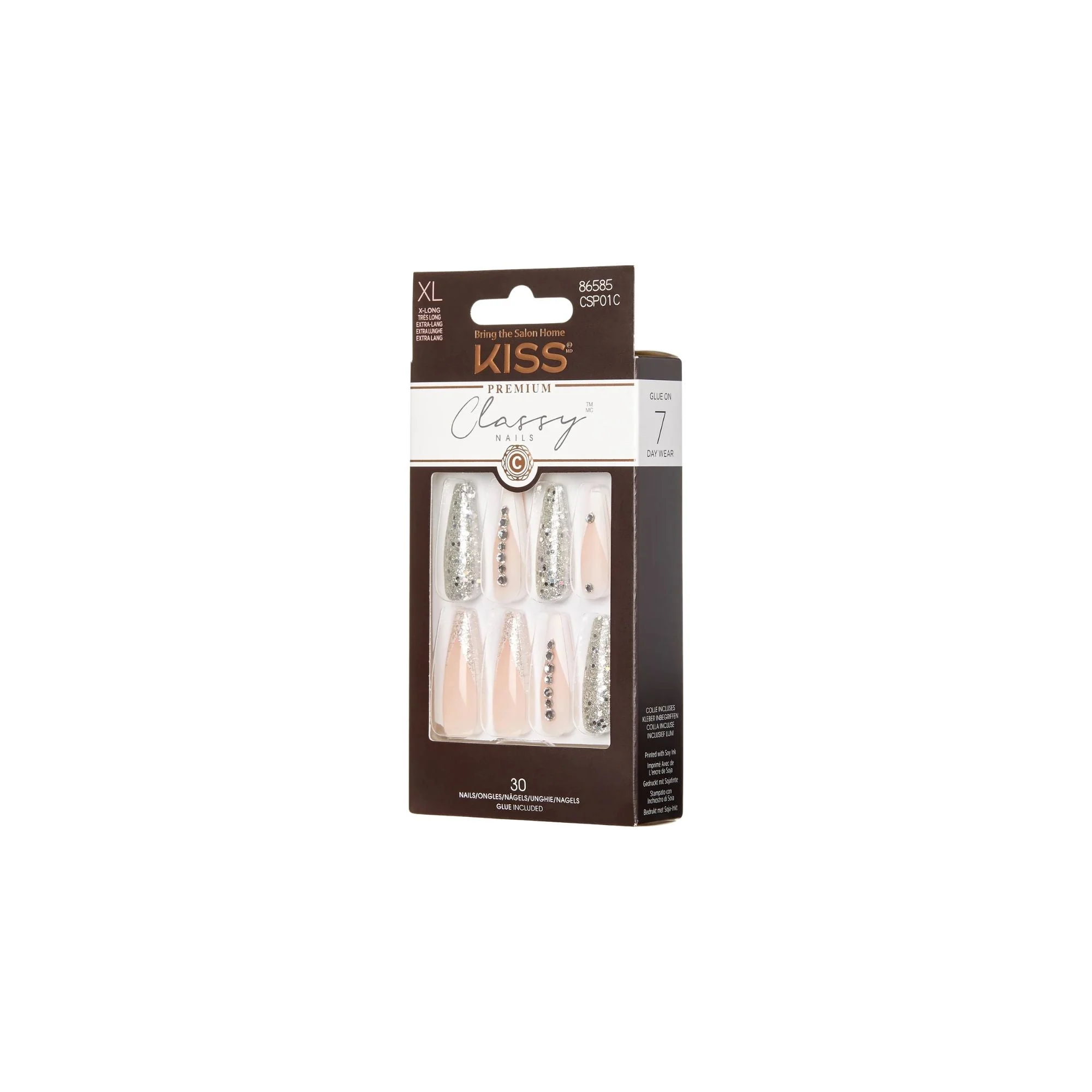 Kiss my face Unghie di classe Premium sofisticate (30 pezzi)