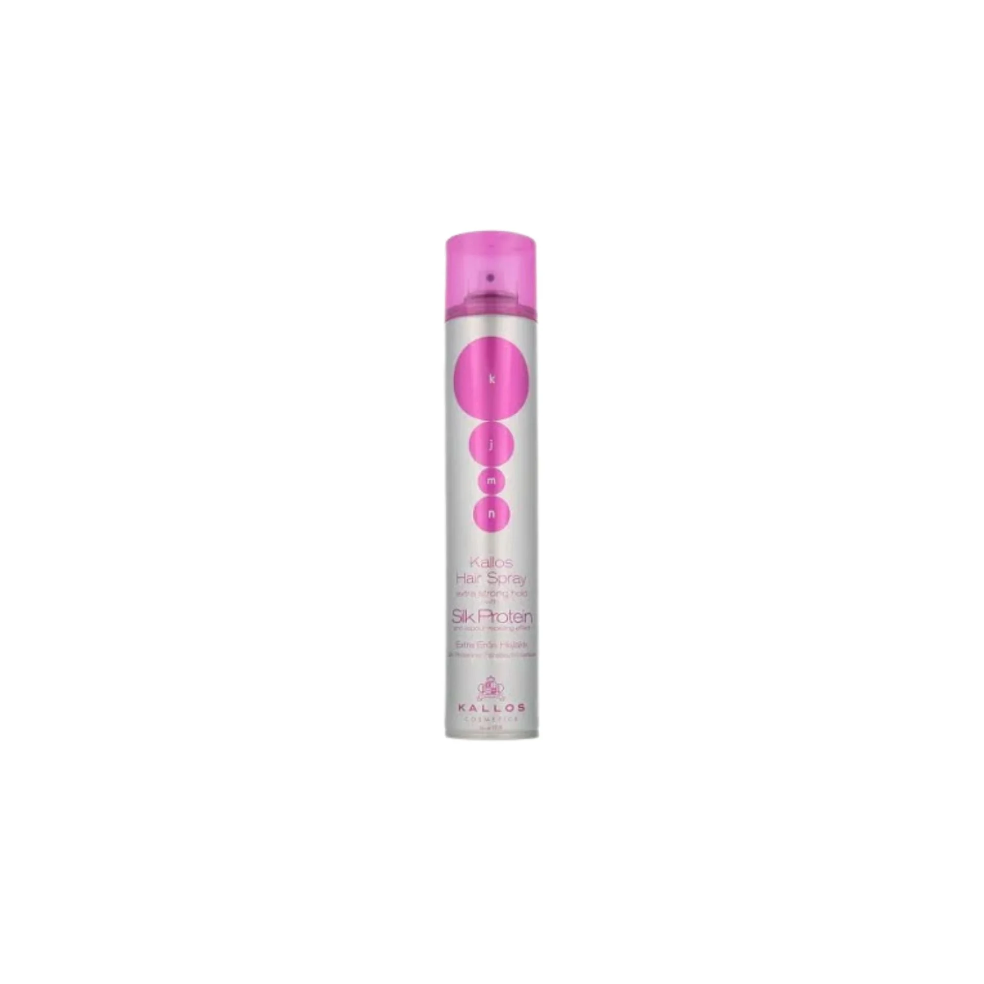 Kallos Spray per capelli alle proteine della seta extra forte tenuta 750 ml