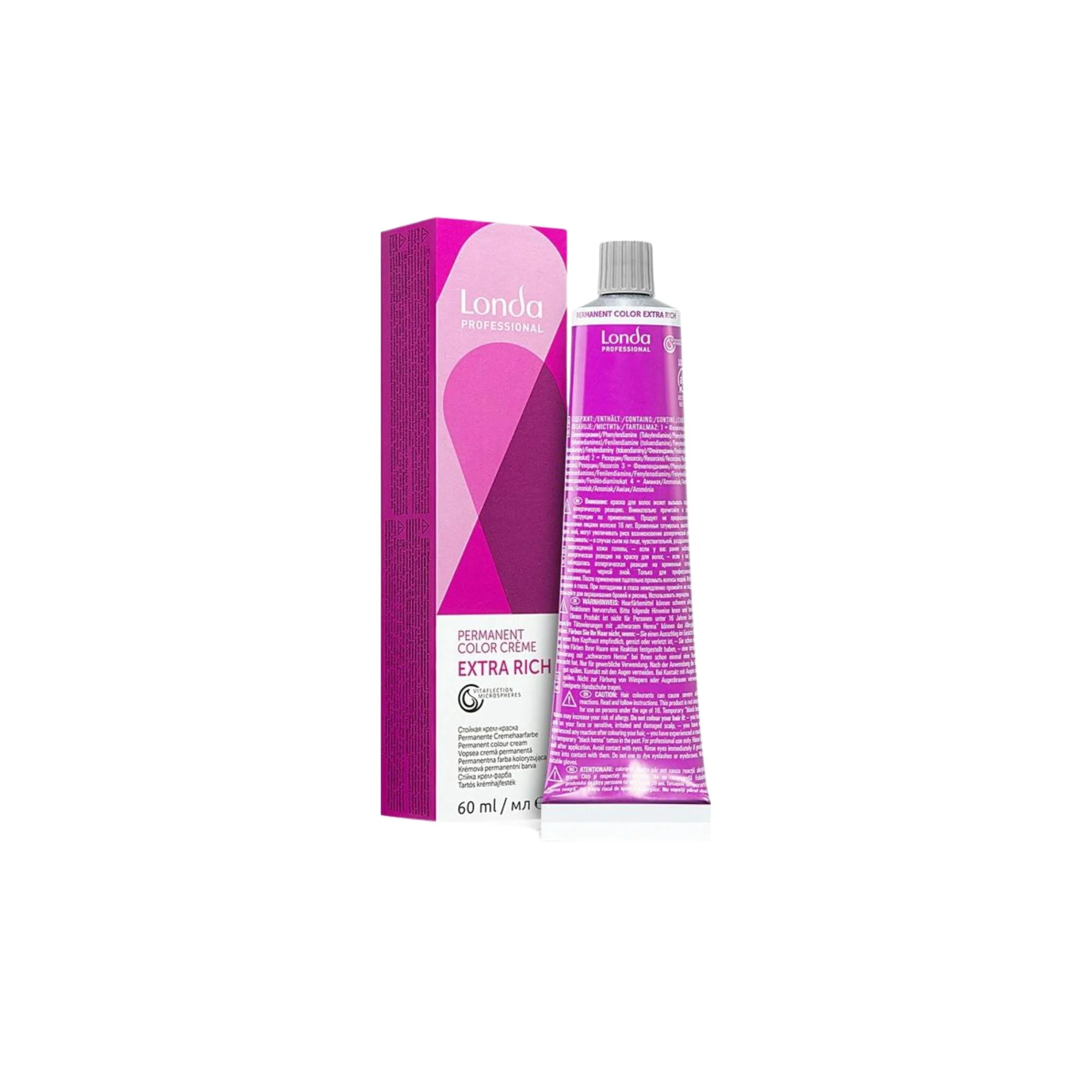 Londa professional Permanent Color Extra Rich Creme - Colorazione permanente in crema per capelli 8/96 60ML