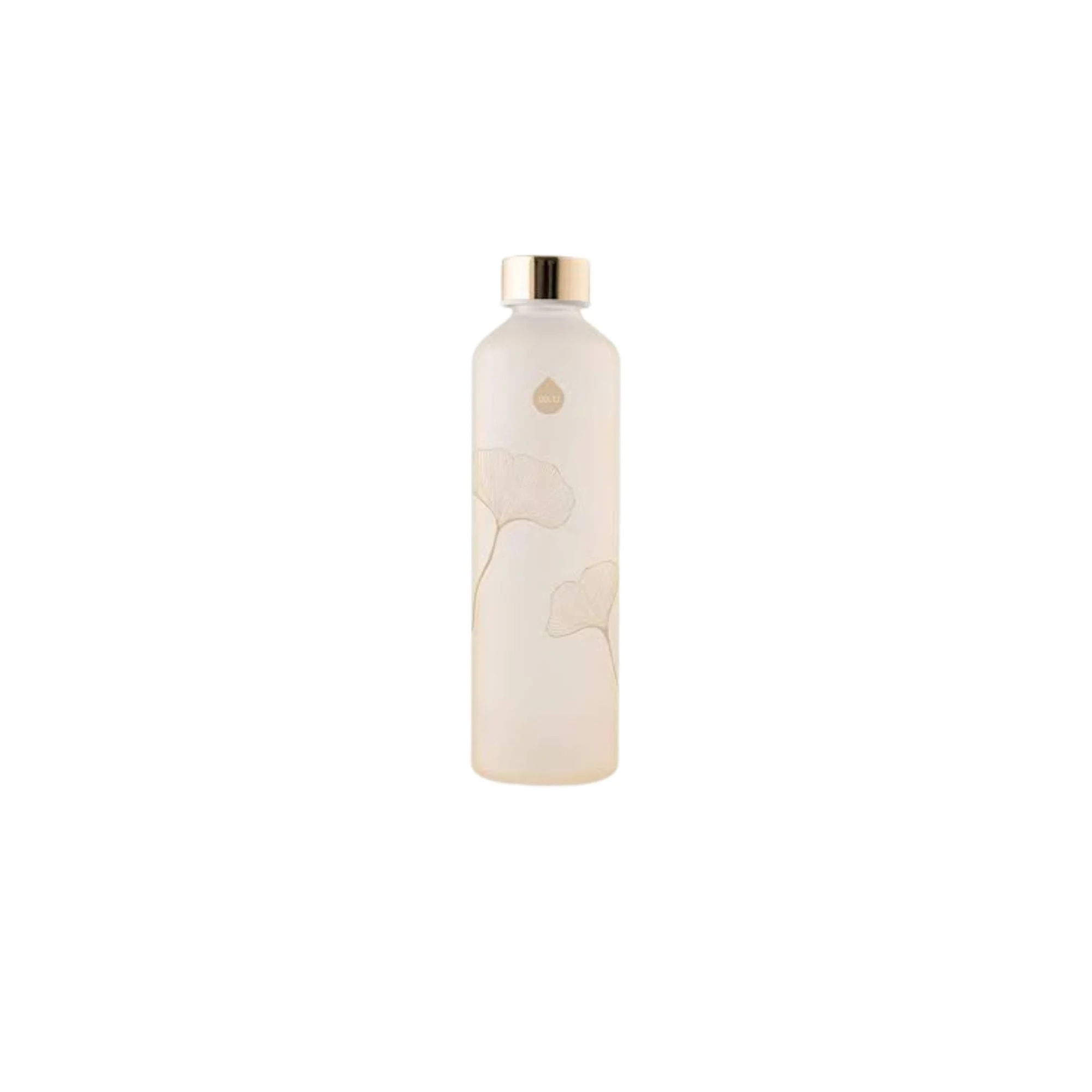 Equa Mismatch bottiglia d'acqua in vetro colore Ginkgo 750 ml