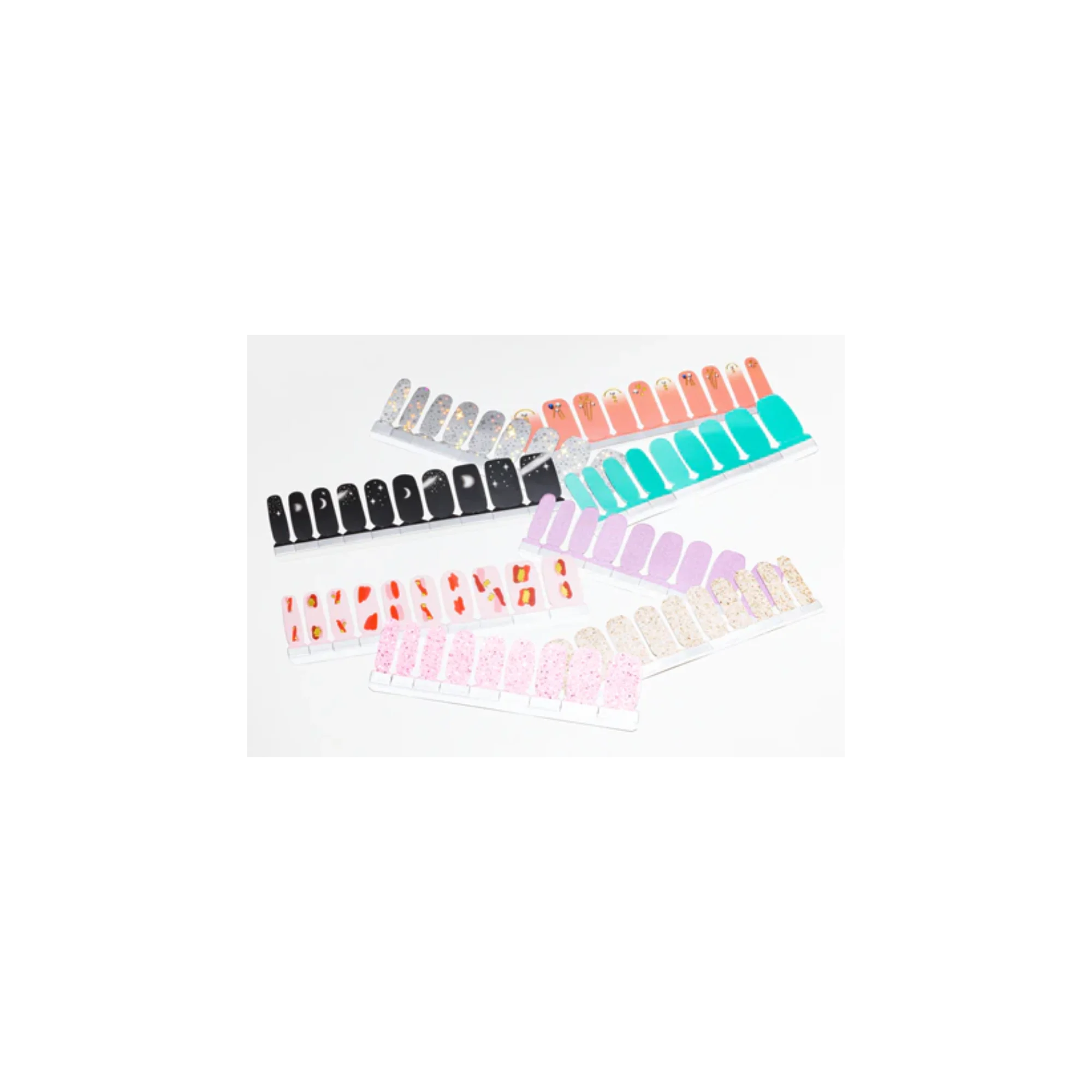 NOBEA Accessories File Adesivi per unghie blu shine