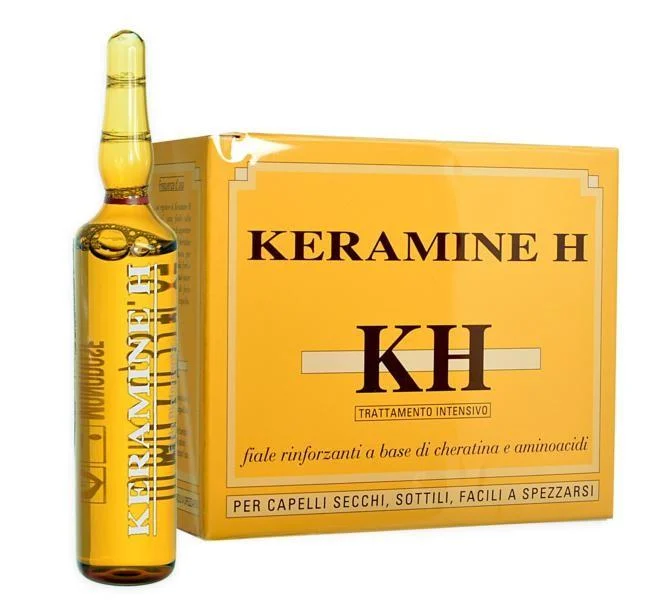 Keramine h fiale rinforzanti avorio 10 fiale da 10 ml
