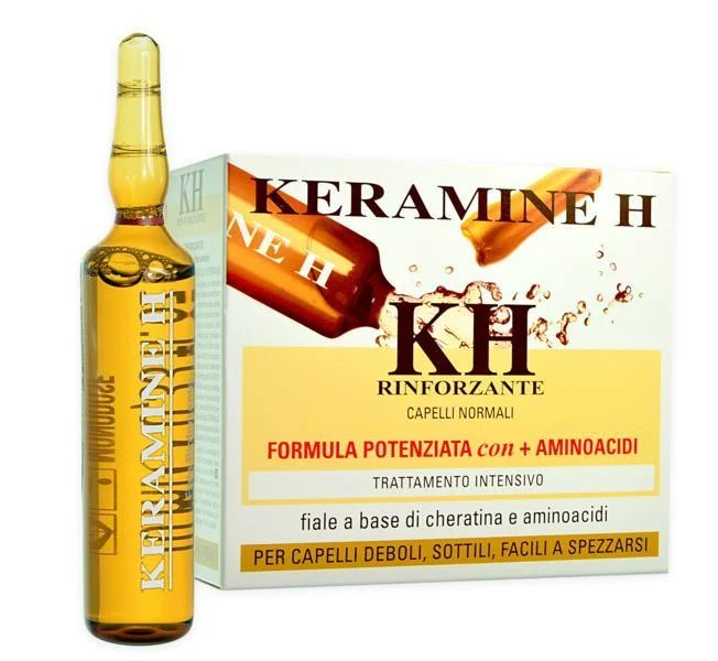 Keramine h fiale rinforzanti bianca 10 fiale da 10 ml