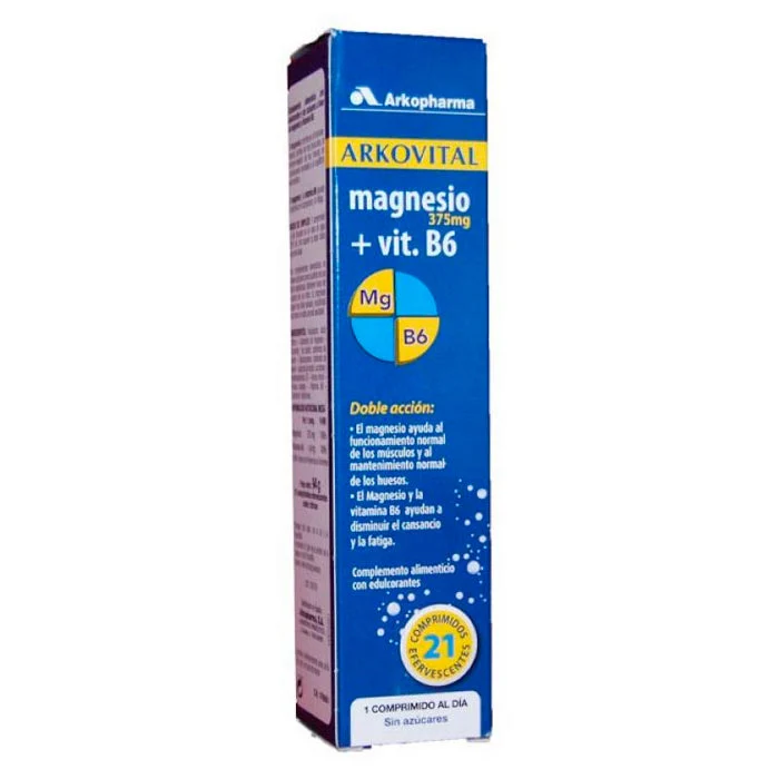 Arkopharma Arkovital Magnesio 375mg 21 Compresse Effervescenti