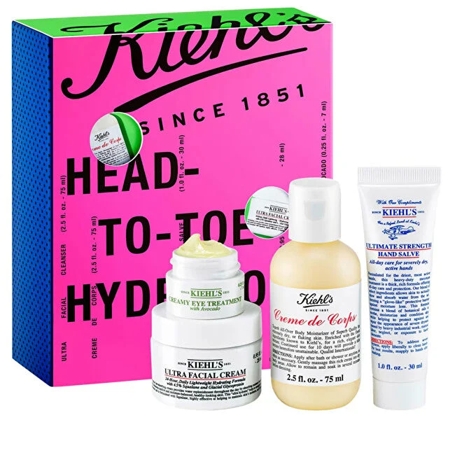 Kiehl's Set regalo idratanti dalla testa ai piedi