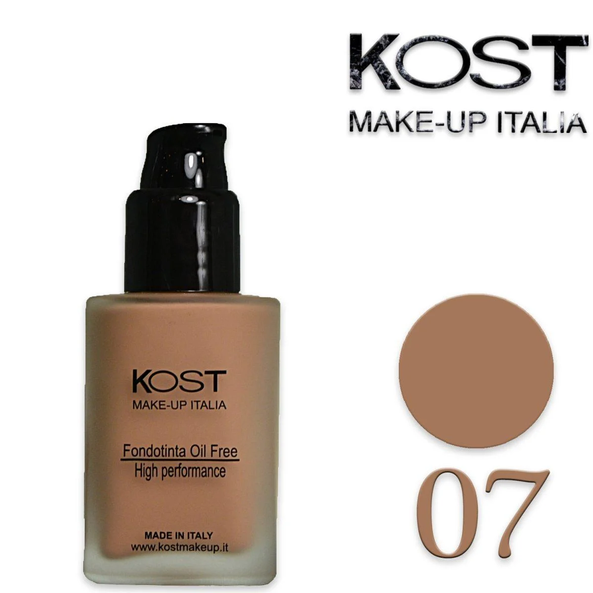 Fondotinta Fluido Oil Free Kost 07