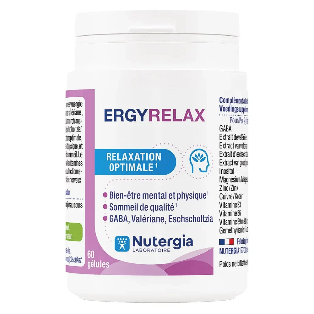 Nutergia Ergyrelax Rilassamento Ottimale 60 Capsule