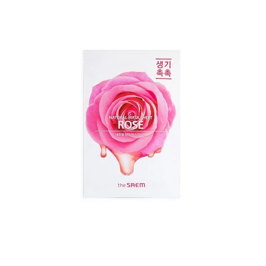 The Saem Natural Rose Face Mask Sheet 21ml