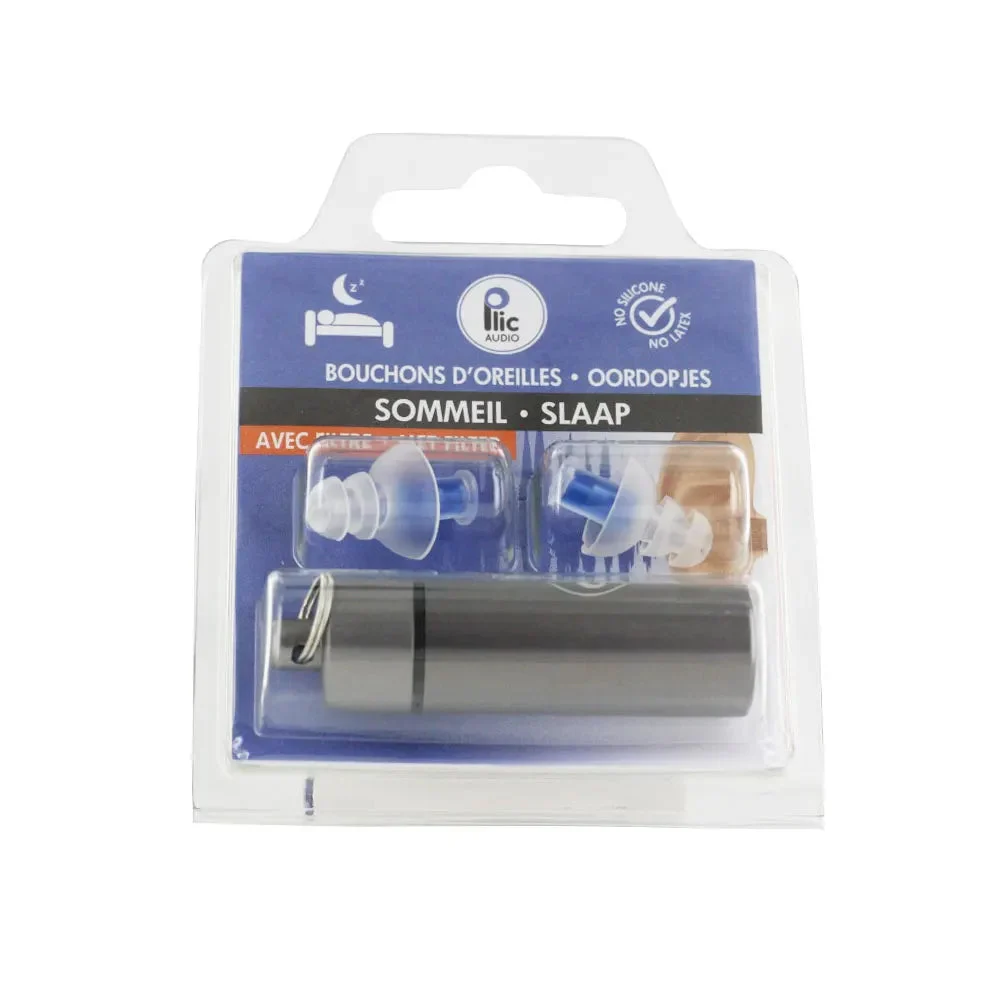 Plic Audio Con Filtro Tappi Orecchie Sonno Coppia Riutilizzabile