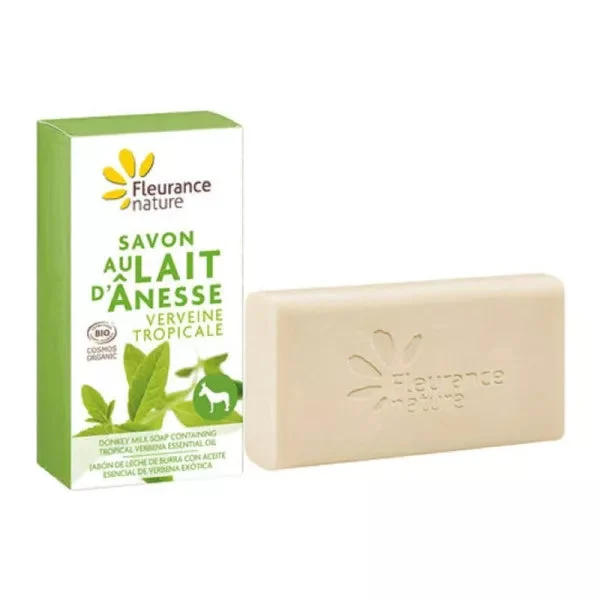 Fleurance nature Sapone al latte d'asina verbena (100 g)