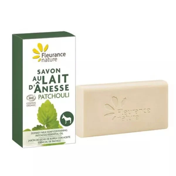 Fleurance nature Sapone al Latte d'Asina Patchouli (100 g)