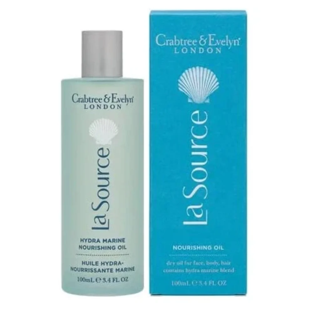 Crabtree & Evelyn La Source Olio Nutriente Viso Corpo e Capelli 100 ml