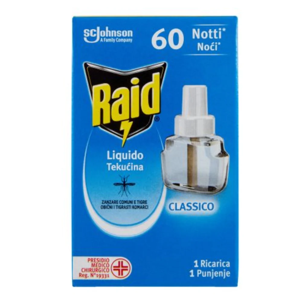 Raid Liquido Protezione Classico 60 Notti 36 ml