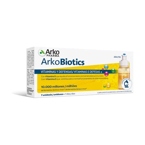Arkopharma Arkobiotics Vitamine e Difese Adulti 7 Dosi