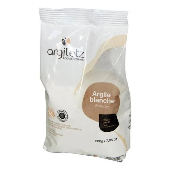 Argiletz Argilla Bianca Argilla Ultra Ventilata in polvere 200 G