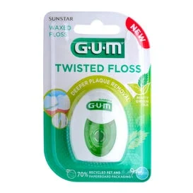 Gum Twisted Floss Minty Green Tea 30m 1 Unità