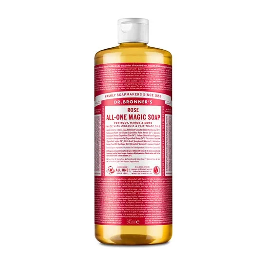 Dr. Bronner's Jabón Líquido Rosas Bio 945ml