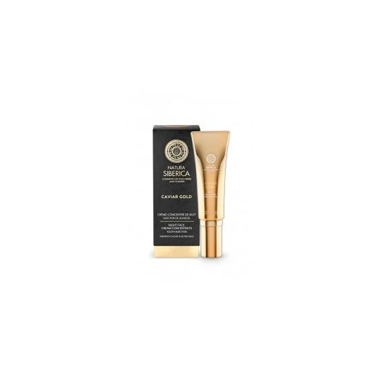 Natura Siberica Caviale Siberica oro concentrato crema notte, iniezione di giovinezza 30 ml