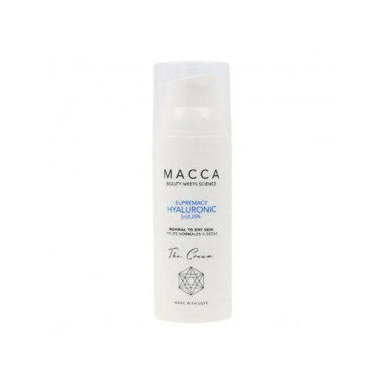 Macca Supremacy Hyaluronic Z 025% Cream Normal To Dry Skin 50ml