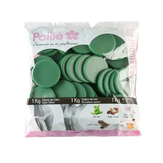 Eurostil Pollié dischi di cera calda Aloe Vera 1000g