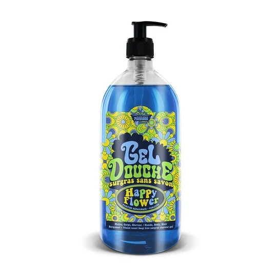 Les Petits Bains de Provence Happy Flower Bergamota Violeta 1L