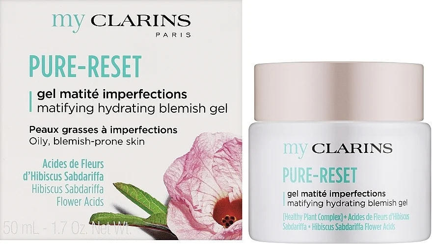 Gel idratante opacizzante anti-imperfezioni