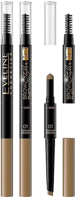 Eveline Cosmetics Brow Styler 3in1 Multifunction