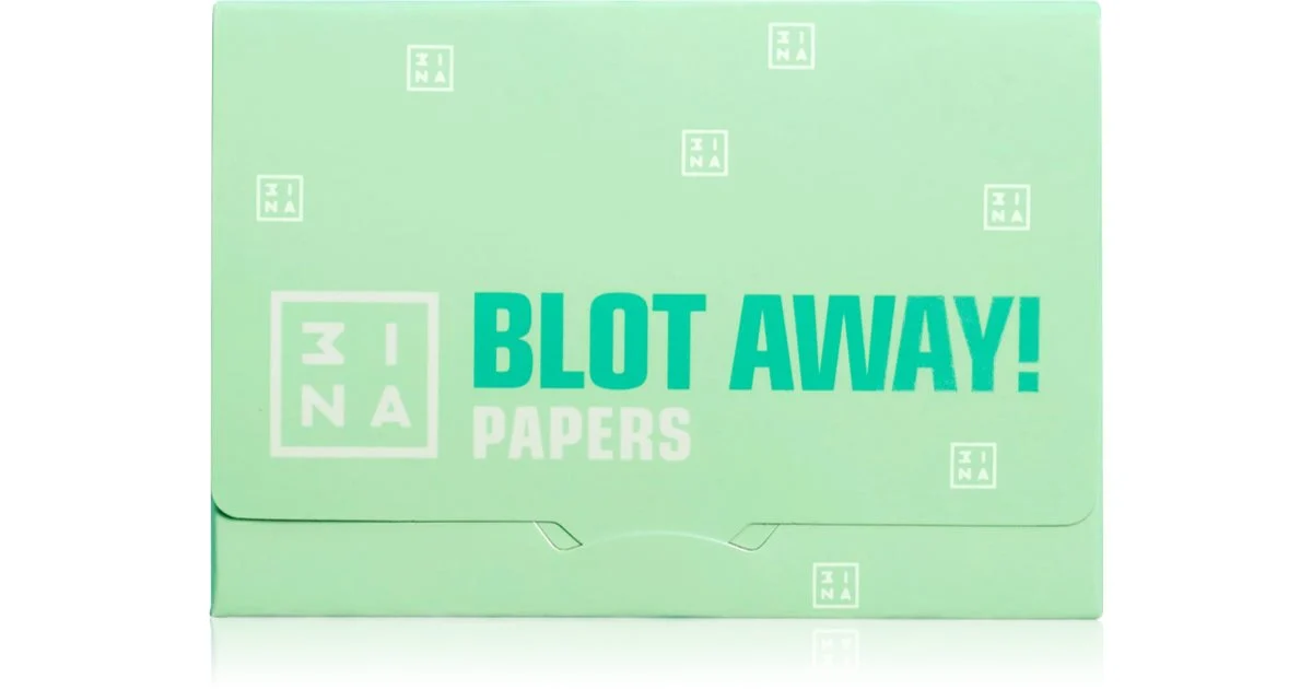 3INA Blot Away Papers salviette opacizzanti