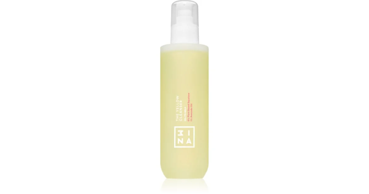 3INA Skincare The Yellow Detergente olio struccante 195 ml