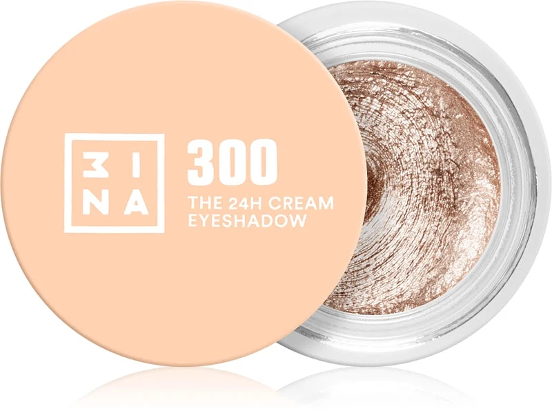 3INA The 24H Cream Ombretti color crema 300 rosa nude 3 ml