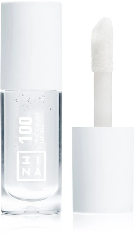 3INA The Color olio idratante per le labbra colore 100 - Crystal clear 4 ml