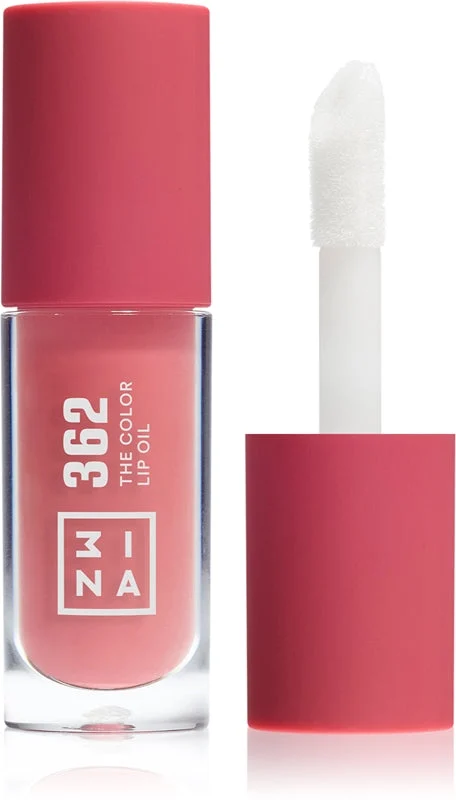 3INA The Color Olio idratante per le labbra colore 362 - Classic soft pink, velato 4 ml