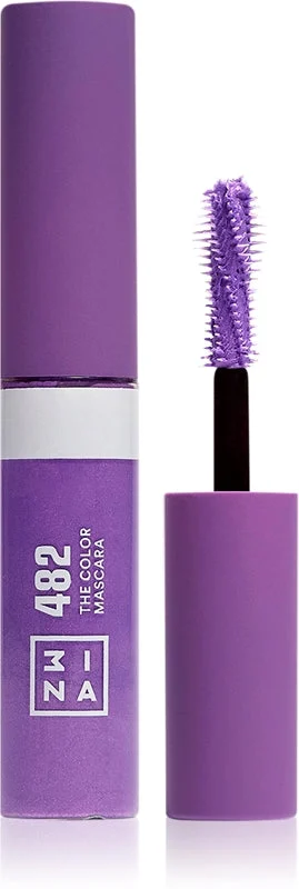 Mascara 3INA The Color Mini colore 482 - Viola 5,5 ml