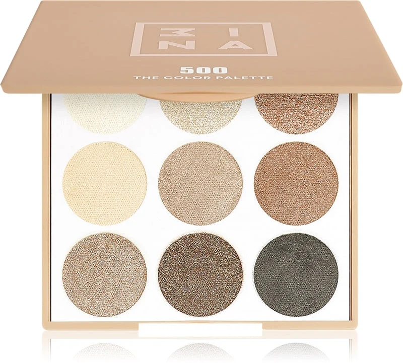 3INA The Color Palette di ombretti colore 500 Multicolor 9 g