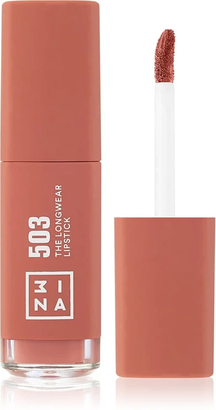 3INA Rossetto liquido lunga tenuta colore 503 - Nude 6 ml