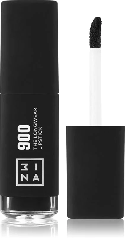 3INA Rossetto liquido lunga tenuta colore 900 - nero 6 ml