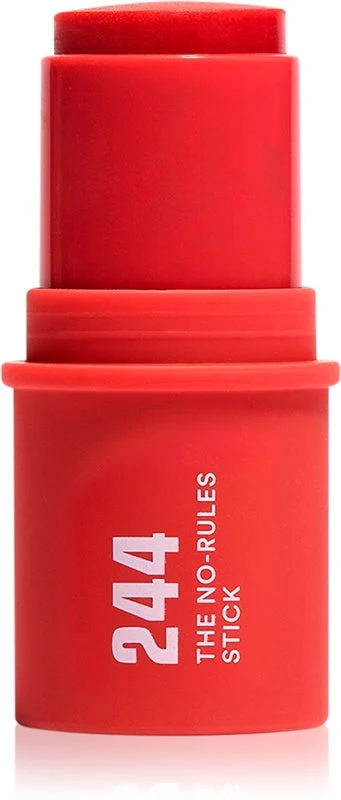 3INA The No-Rules Stick matita multifunzione per occhi, labbra e viso colore 244 - Rosso 3,5 g