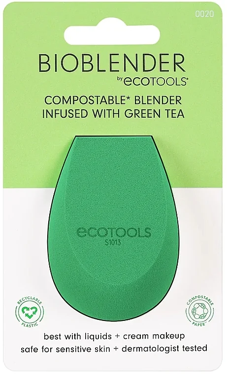 Spugna trucco, verde