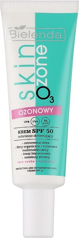 Crema solare ozonizzata e ossigenante SPF 50