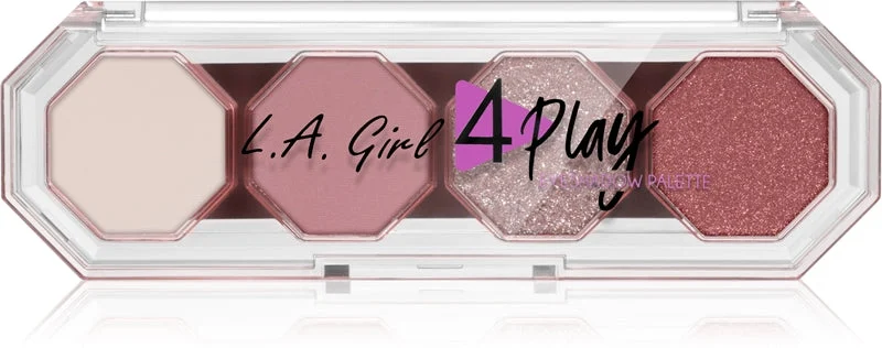 L.A. Girl Cosmetics 4 Play palette di ombretti colore Feel Good 3,2 g