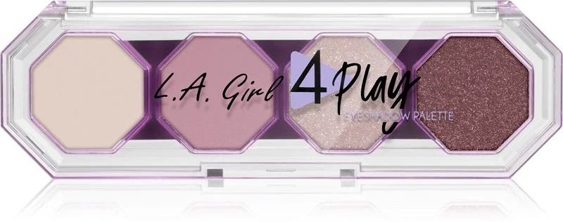 L.A. Girl Cosmetics 4 Play palette di ombretti colore So Sweet 3,2 g