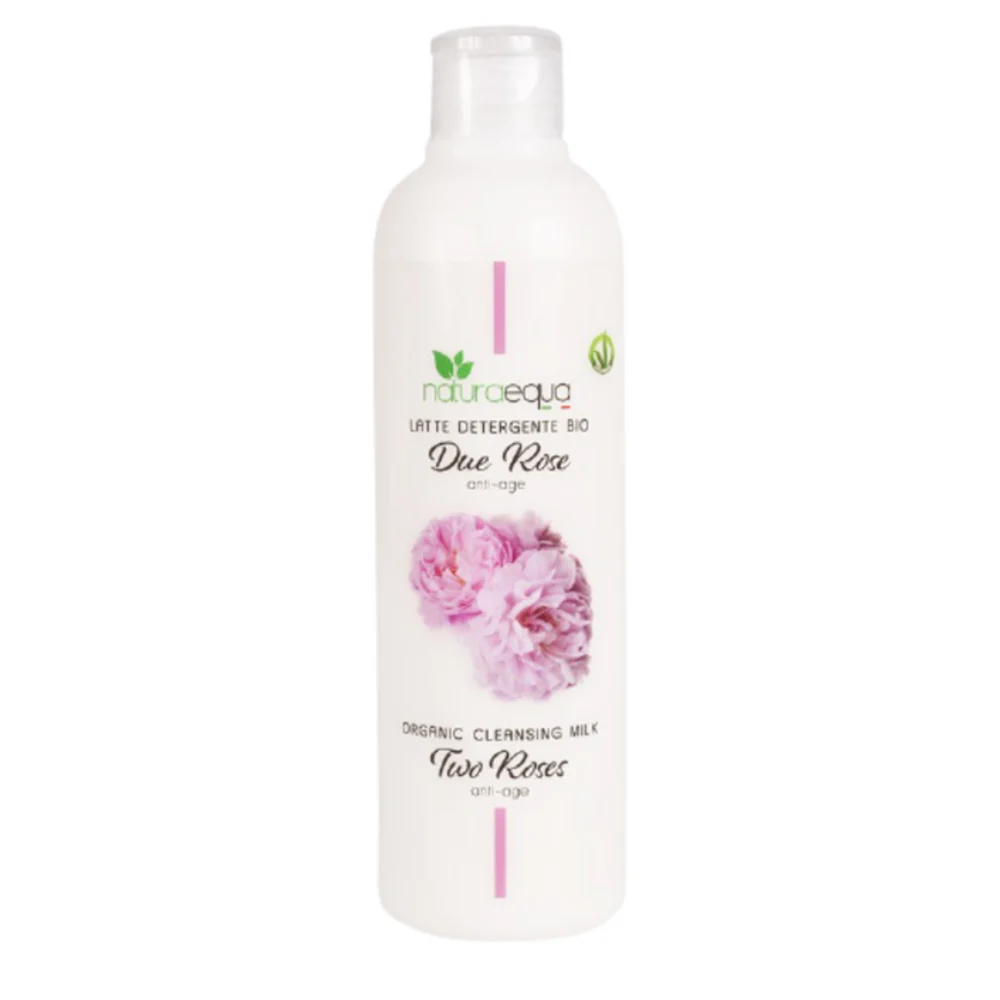 Naturaequa Due Rose - Latte detergente, 250 ml