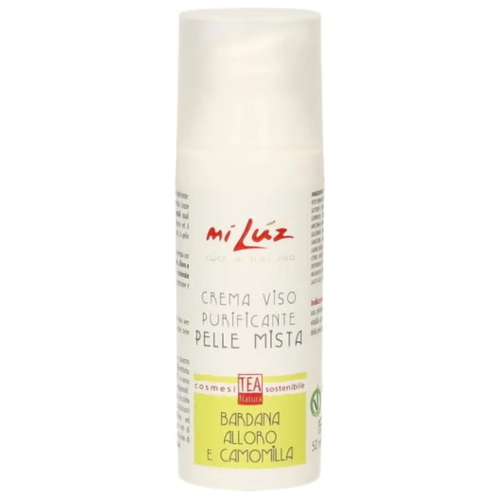 Tea natura Mi lùz Crema Viso Purificante Pelle Mista, 50 ml