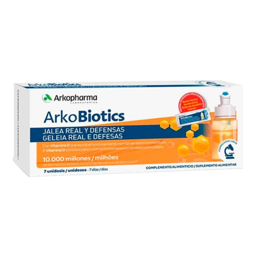 Arkopharma Arkobiotics Difese Energetiche Pappa Reale Adulto 7Unità