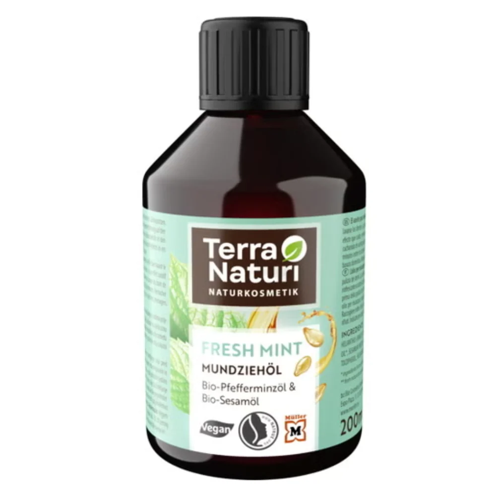 Terra naturi Olio Odontoiatrico di MENTA FRESCA per Estrazione dell'Olio, 200 ml