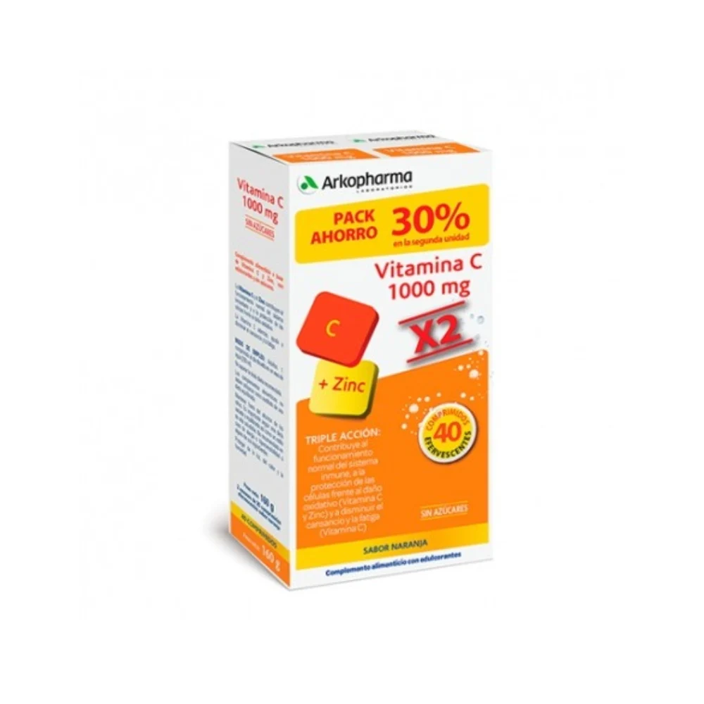 Arkopharma Arkovital Vitamina C 20 Compresse Effervescenti Duplo