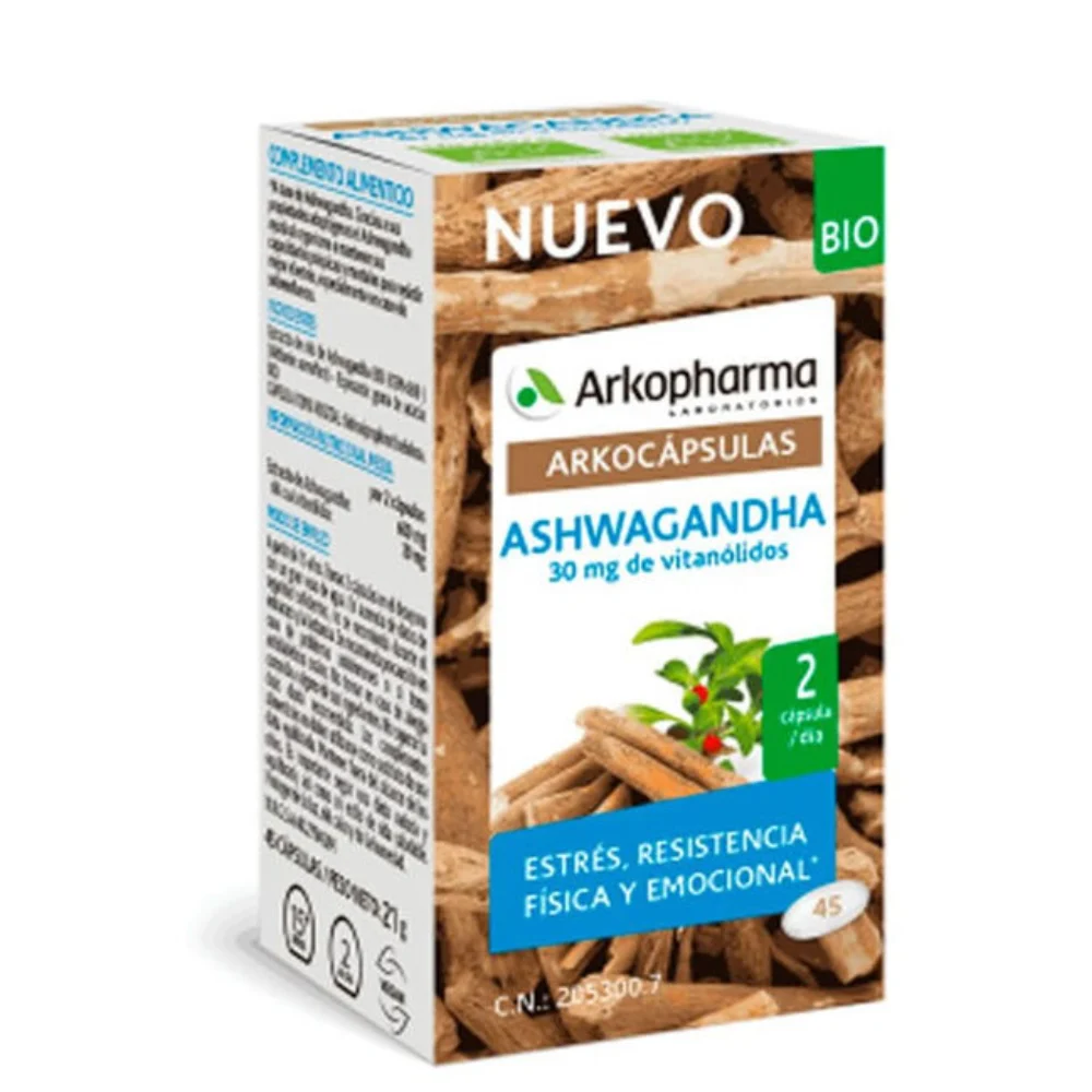 Arkocapsulas Ashwagandha Bio 45 Capsule