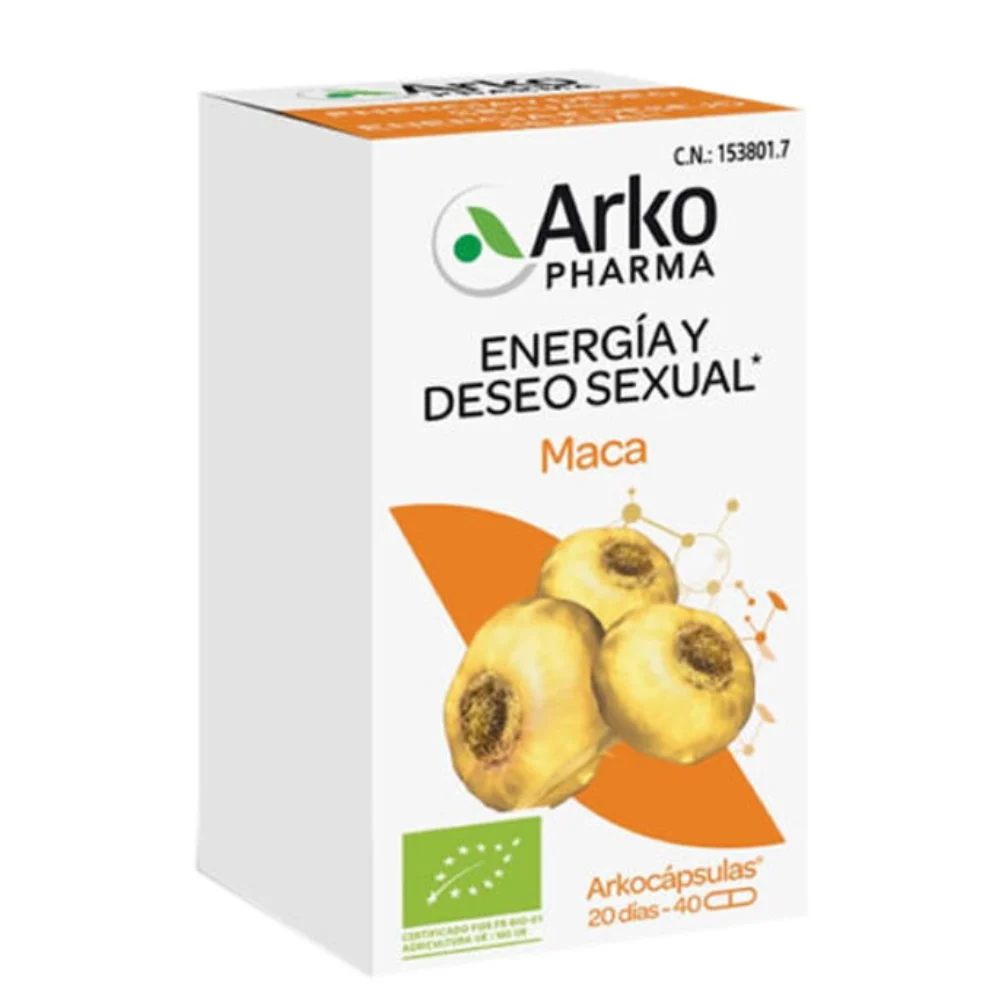 Arkopharma Arkocápsulas Maca 40 Capsule