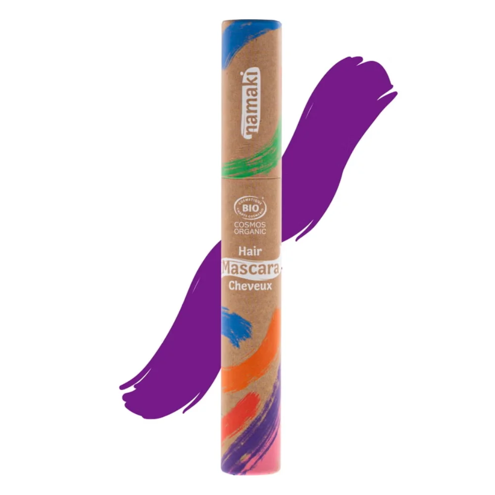 Namaki Mascara per capelli, viola (9 ml)
