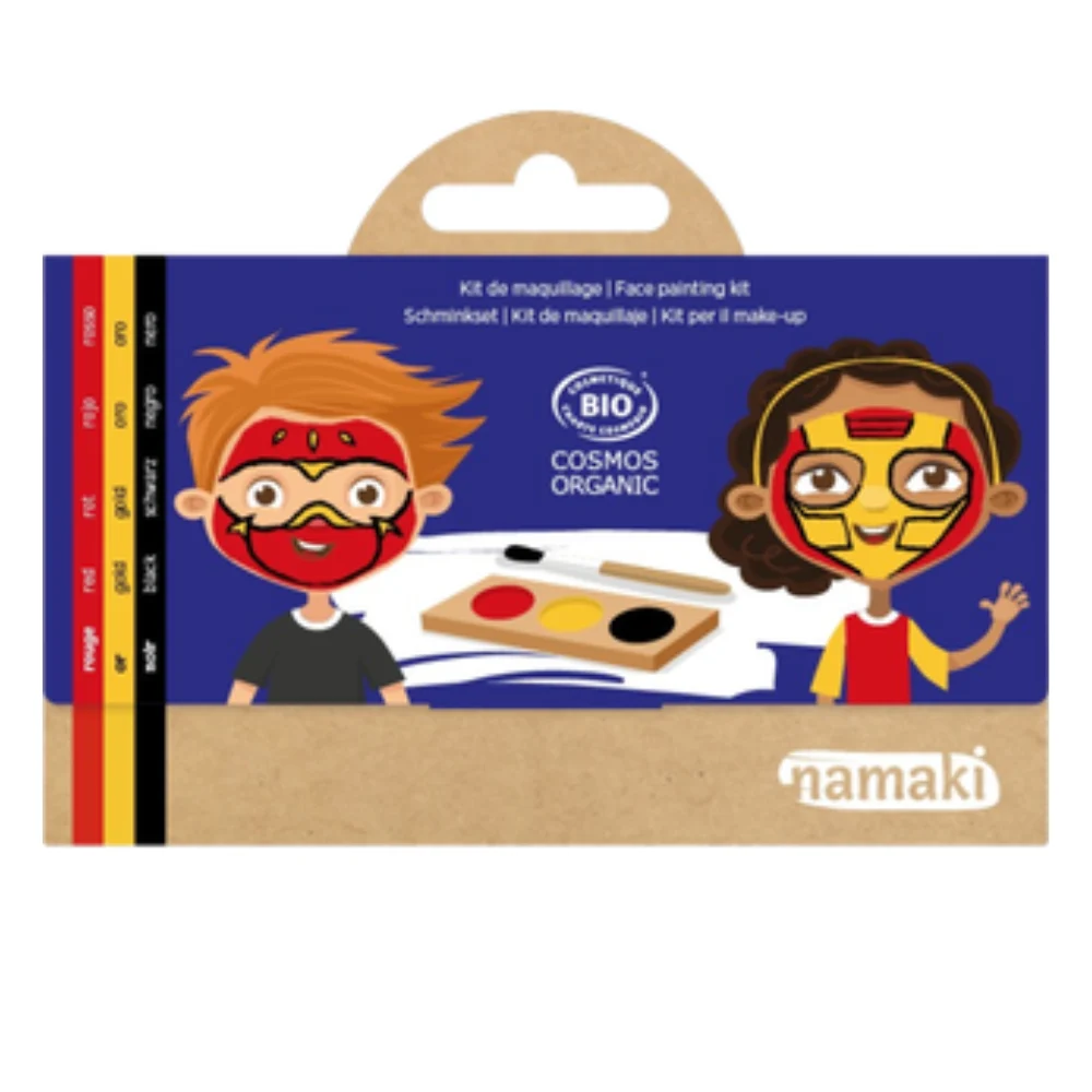 Namaki Kit per dipingere il viso di ninja e supereroi